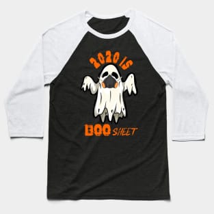 2020 Boo Sheet Shirt for Women Men - Ghost in Mask Halloween Baseball T-Shirt